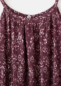Lurex dress with cut-out