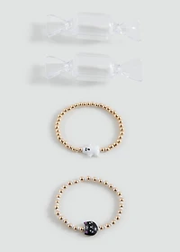 Pack of 2 wristbands