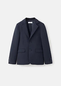 Essential cotton-blend blazer