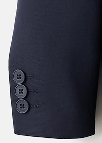 Essential cotton-blend blazer