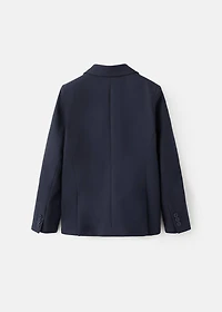 Essential cotton-blend blazer