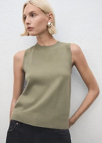 Knit strap top
