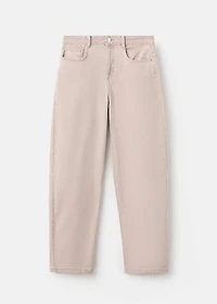 Low-rise balloon jeans