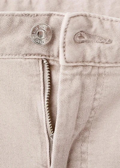 Low-rise balloon jeans