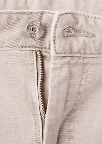 Low-rise balloon jeans