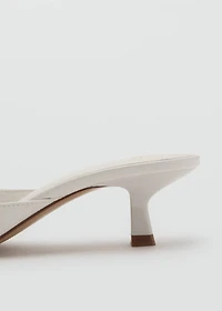 Kitten heel sandals