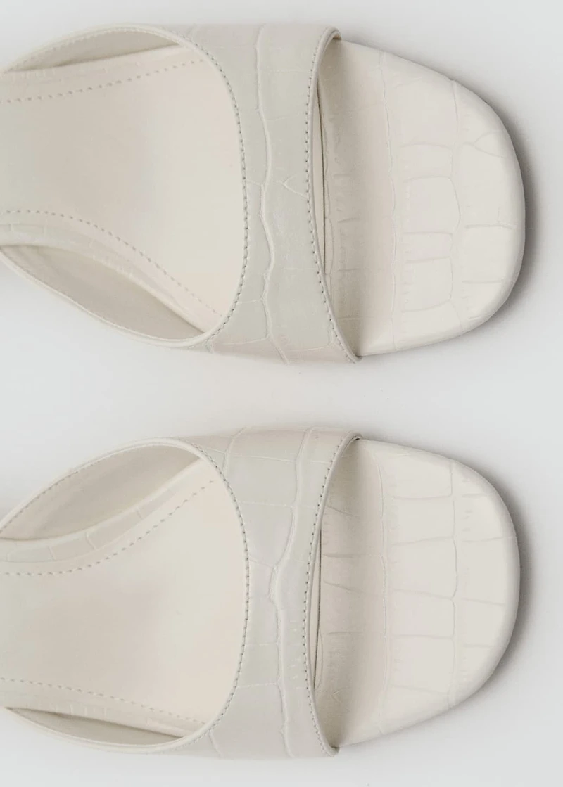 Kitten heel sandals