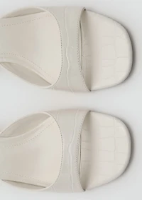 Kitten heel sandals
