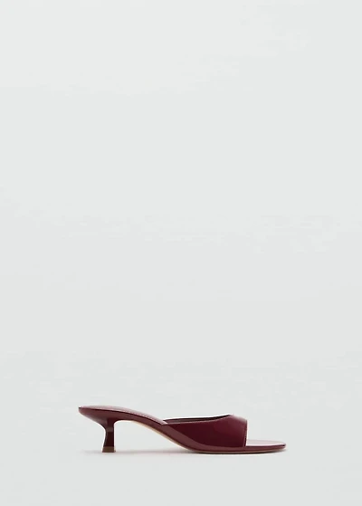 Kitten heel sandals
