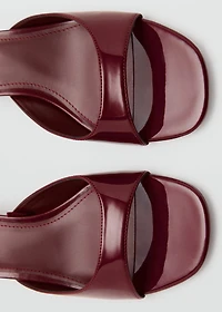 Kitten heel sandals