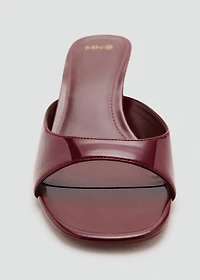 Kitten heel sandals