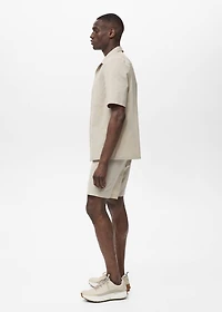 Regular-fit shirt with chest pocket