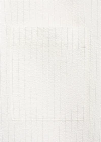 Wrinkled-effect pinstripe shirt