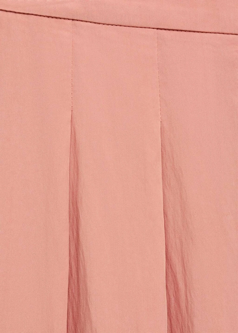 Dart palazzo pants