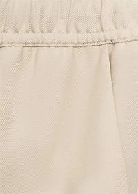 Drawstring flowy pants