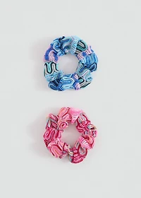 Pack of 2 hair scrunchies