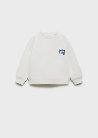 Palm trees printed sweatshirt