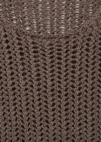 Crochet top with straps