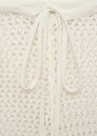 Crochet flared pants
