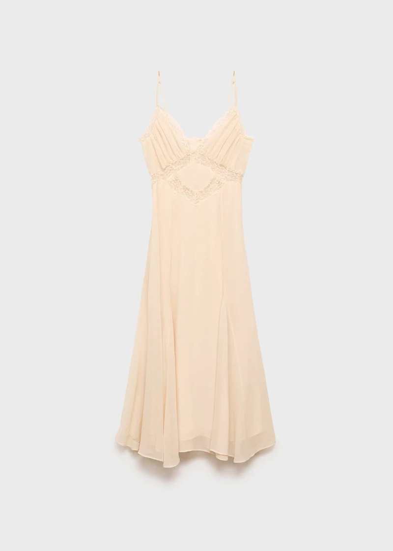 Lace camisole dress