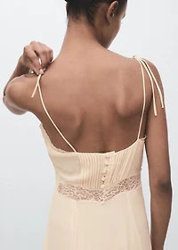 Lace camisole dress