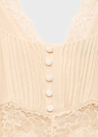 Lace camisole dress