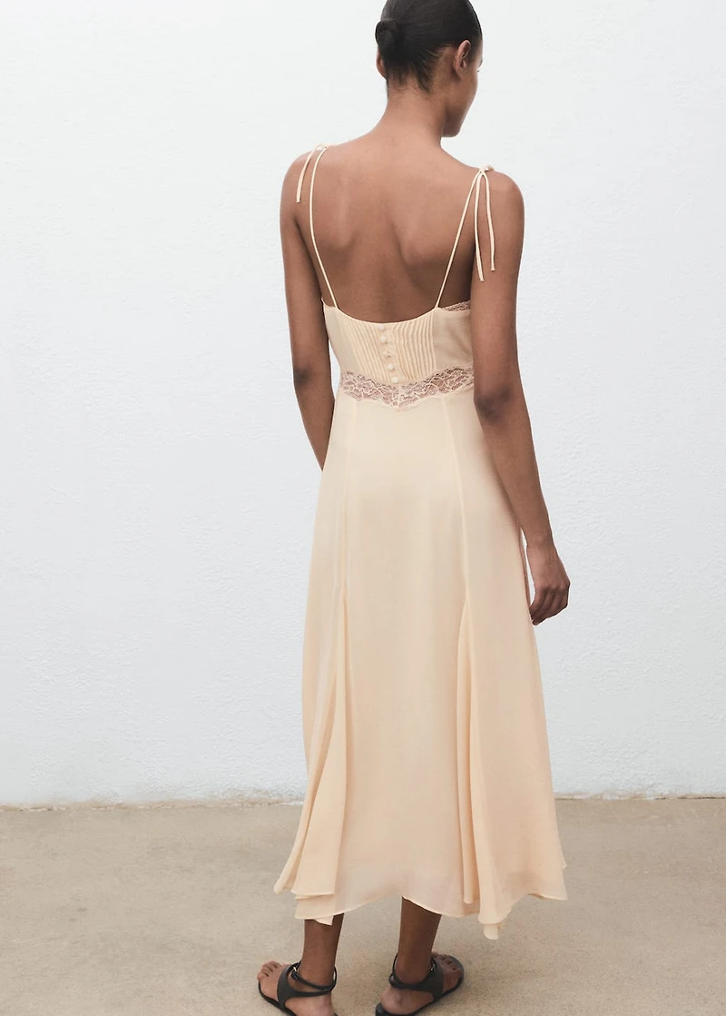 Lace camisole dress