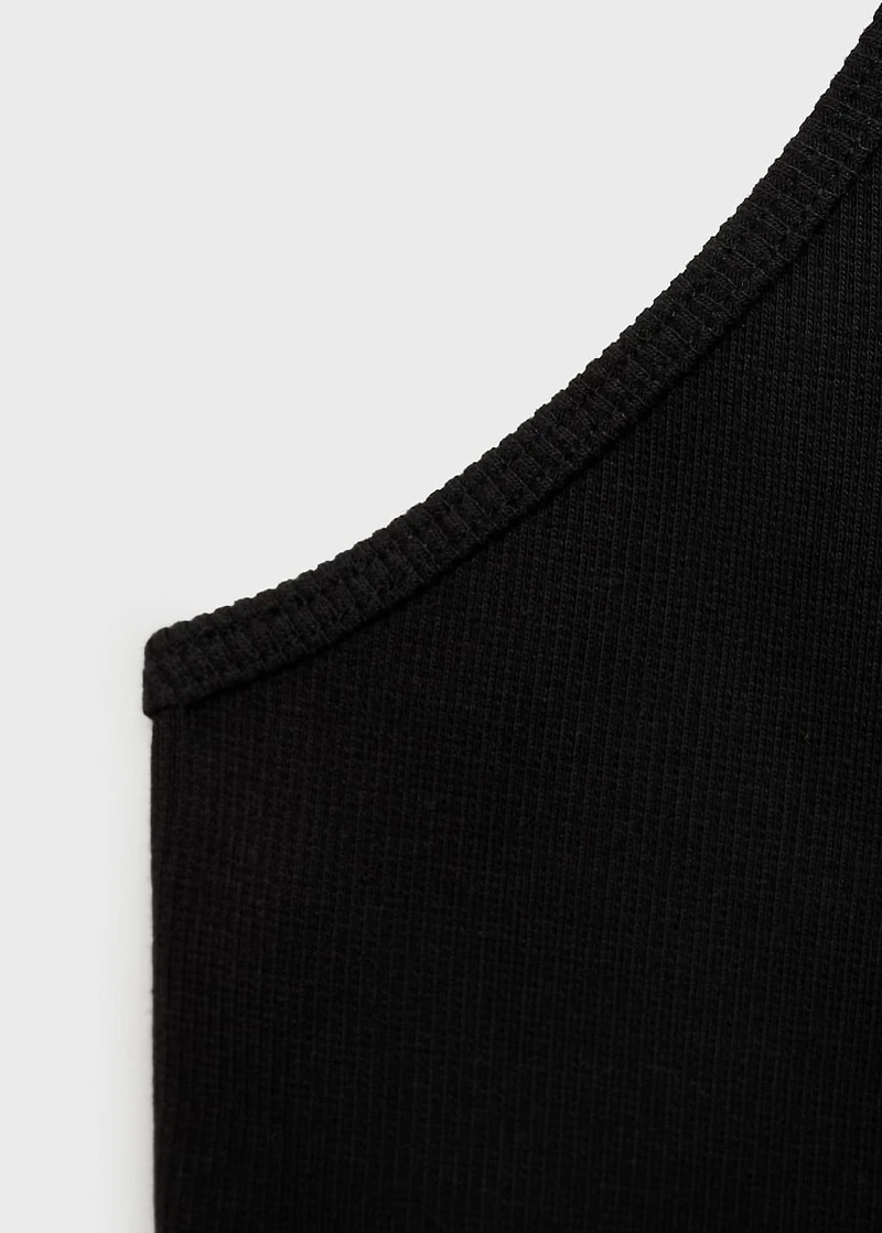 Knit halter top