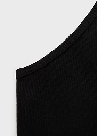 Knit halter top