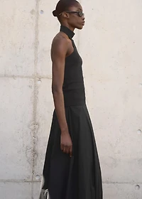 Knit halter top