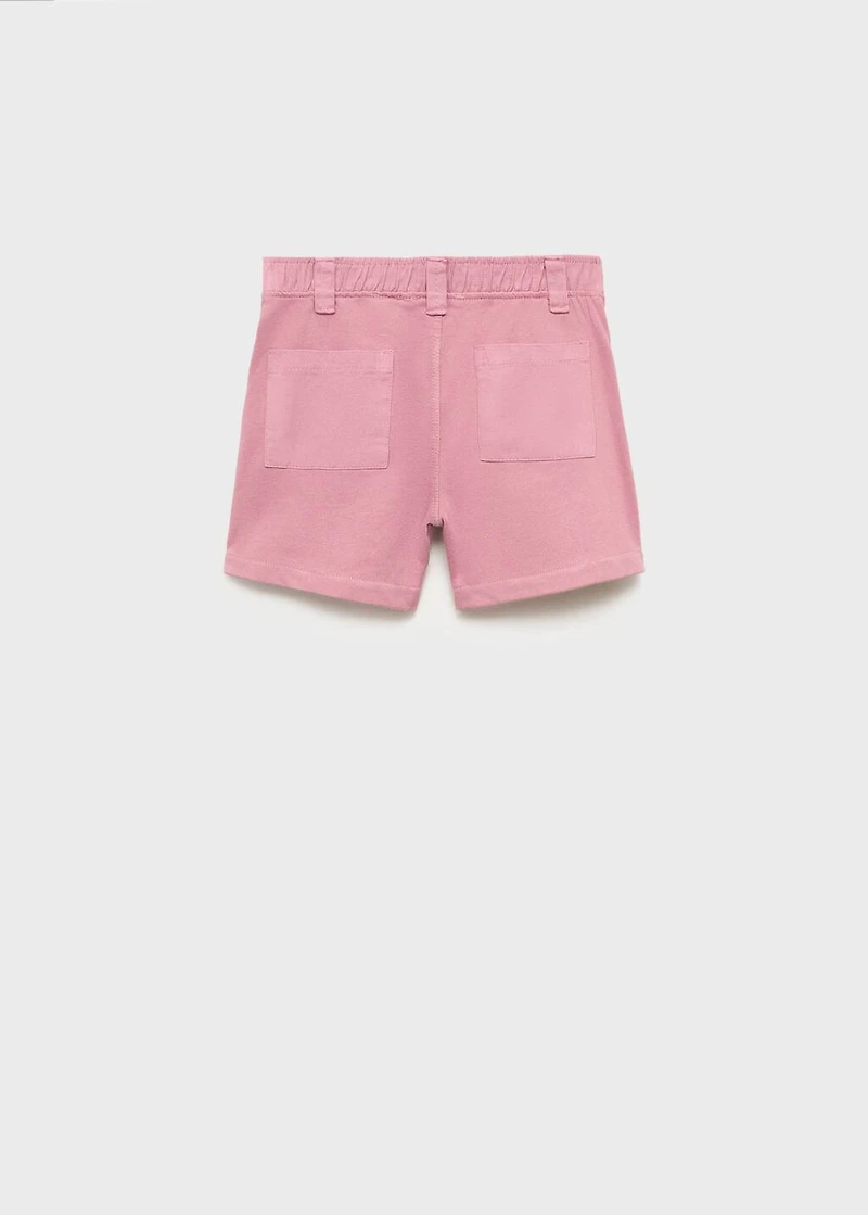 Cotton Bermuda shorts