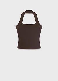 Halter-neck top