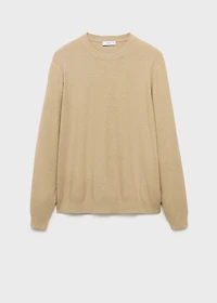 Fine-knit sweater