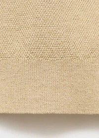 Fine-knit sweater