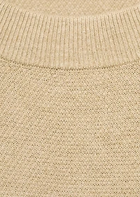 Fine-knit sweater