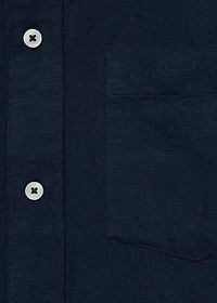 Pocket linen shirt
