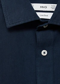 Pocket linen shirt