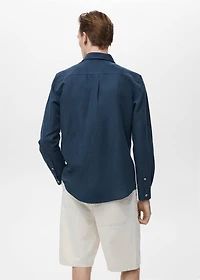 Pocket linen shirt