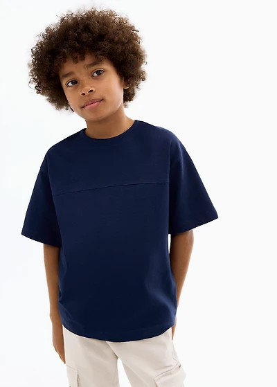 Seam detail T-shirt