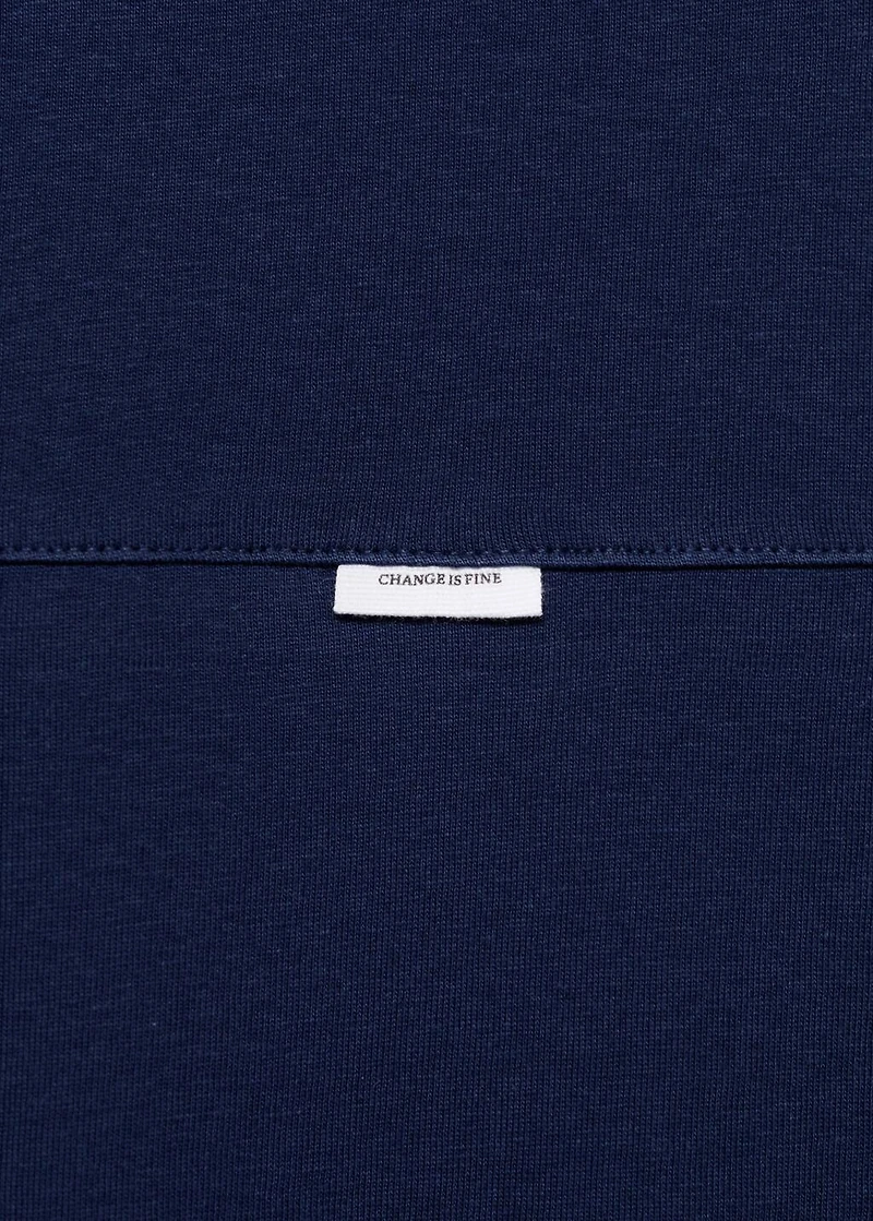 Seam detail T-shirt