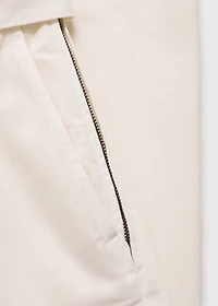 Denim jumpsuit belt