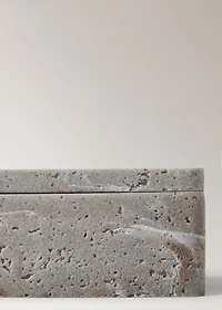 Stone-effect resin box