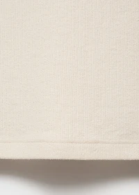 Regular-fit textured polo shirt