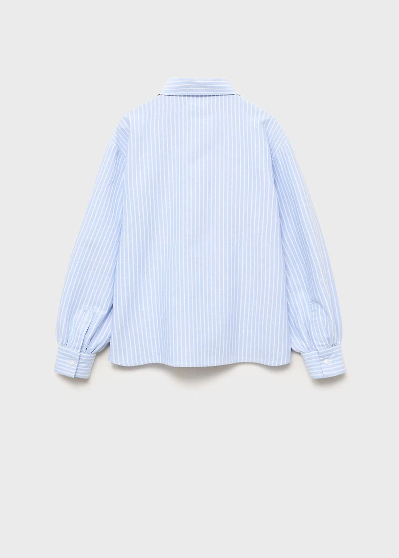 Striped cotton shirt
