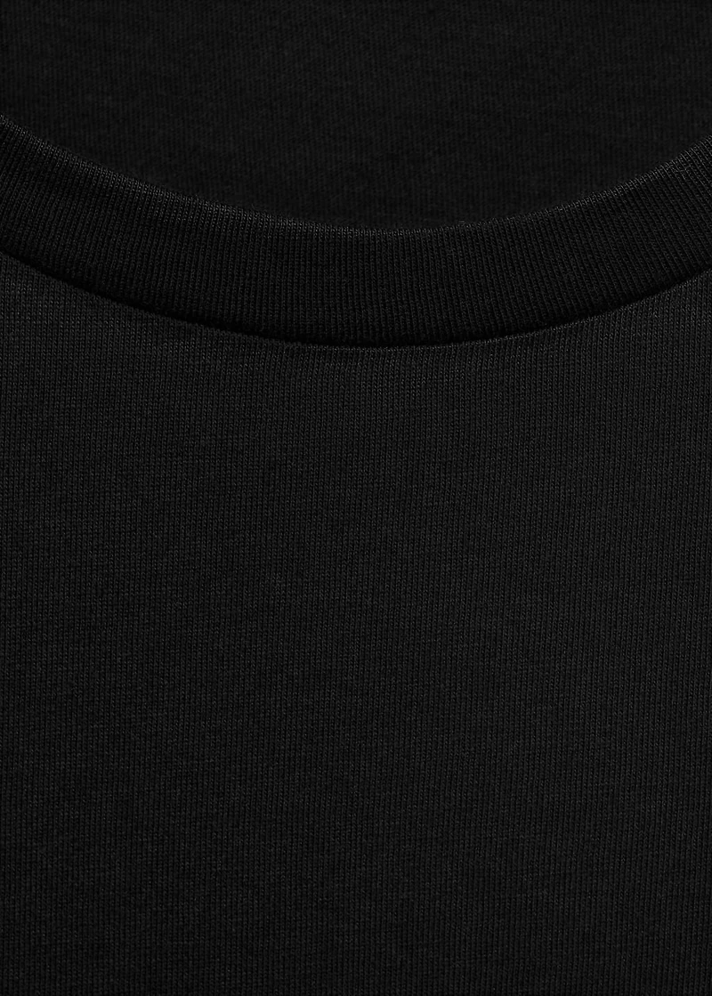 Cotton short-sleeved t-shirt