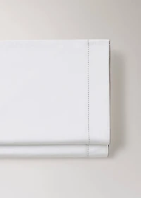 200-thread count percale cotton top sheet for 90 cm bed