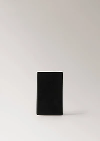Stoneware bathroom glass with matte finish