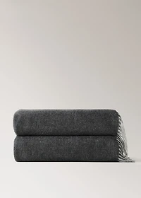 100% cashmere double-sided blanket