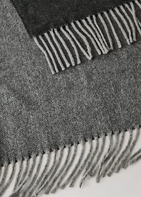 100% cashmere double-sided blanket