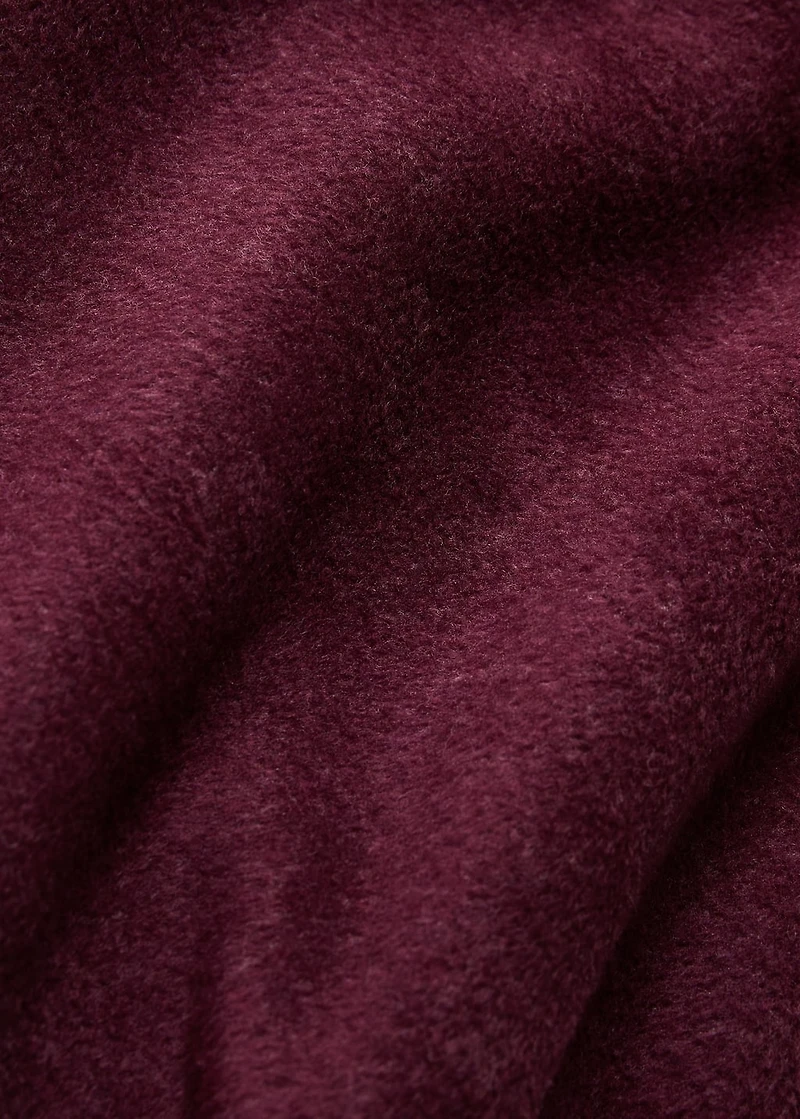 Double-sided polar fleece cotton blanket